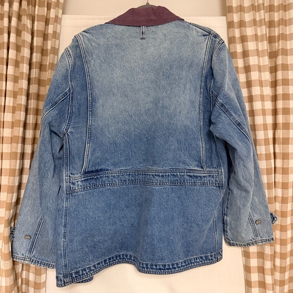 J. Crew Relaxed Barn Jacket™ in denim - Picture 3 of 3